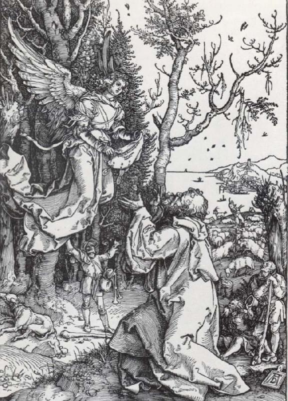 Albrecht Durer Joachim and the Angel France oil painting art